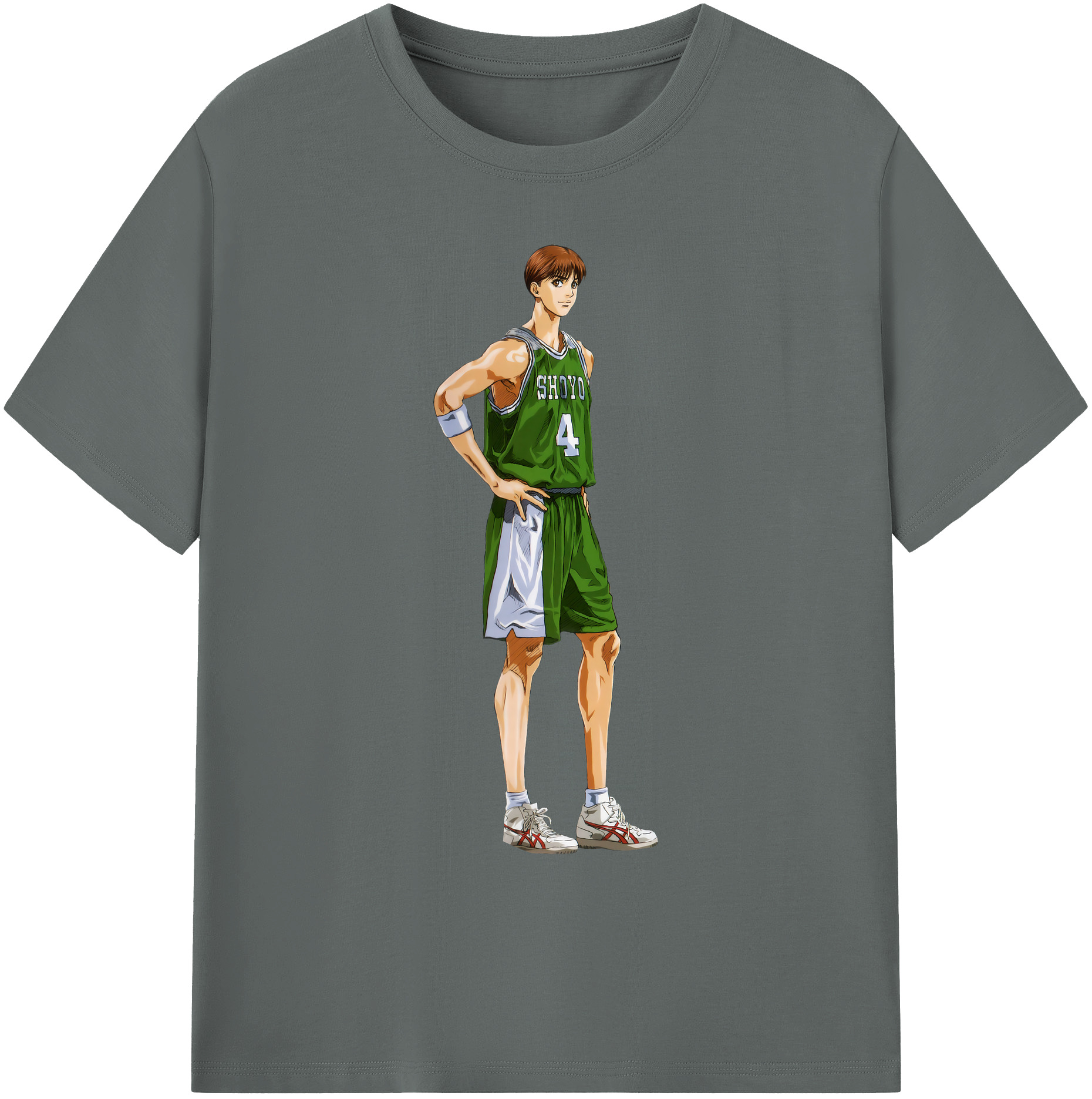 （画像用） SLAM DUNK／スラムダンク 綿100％ メンズ半袖Tシャツ｜肌触りやわらか＆通気性